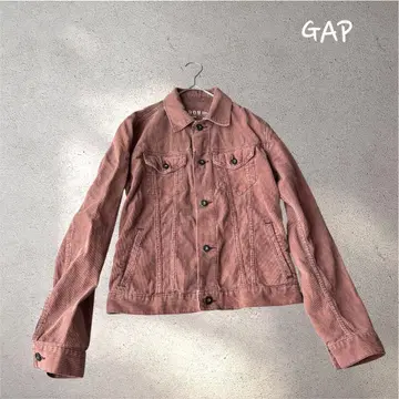 768*갭 [ XS ] 자켓 코듀로이 브라운 캐주얼 면 가을/겨울