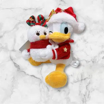 도날드 봉제 인형 키링 키체인 DISNEY CHRISTMAS