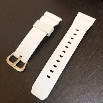 [ 레어 ] G-SHOCK GM-2100 정품 벨트 흰색 화이트