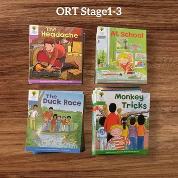 ORT stage1-3 그림책 174권 덤 포함