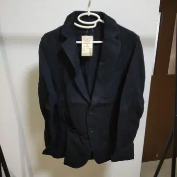 무인양품 캐주얼 자켓 블랙 M 코튼 100%