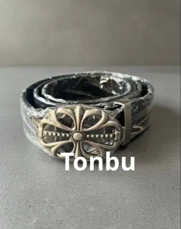 블랙 가죽 벨트 장식 버클 GEEK