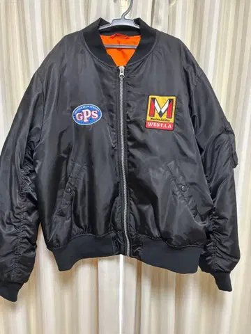 MA-1 플라이트 자켓 블랙