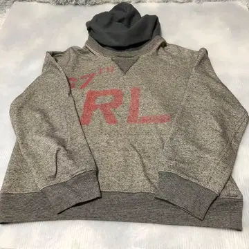 랄프 로렌 서리 내린 후드티 기장 리메이크 제품
