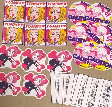 BLEACH 마츠모토 란기쿠 쿠사지시 야치루 FC 스티커 23개