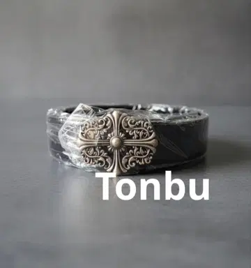 신상품 존재감 크로스 버클 블랙 가죽 벨트