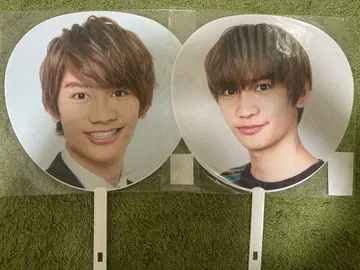 나니와단시 후지와라 죠이치로 부채 (2개 세트)