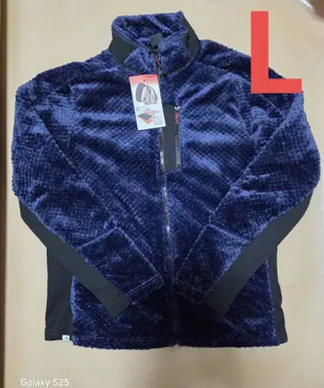 다이아 플리스 안감 알루미늄 자켓 네이비 L 워크맨 기무라 타쿠야