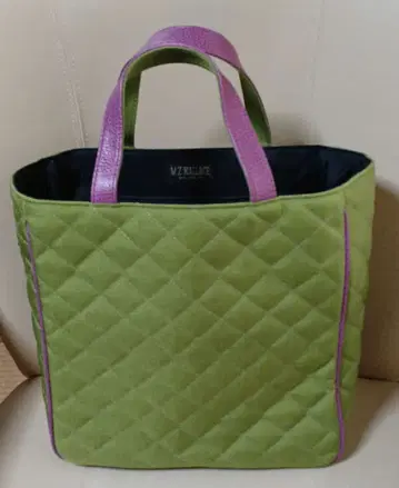 MZ 월레스 퀼팅 그린 컬러 토트백