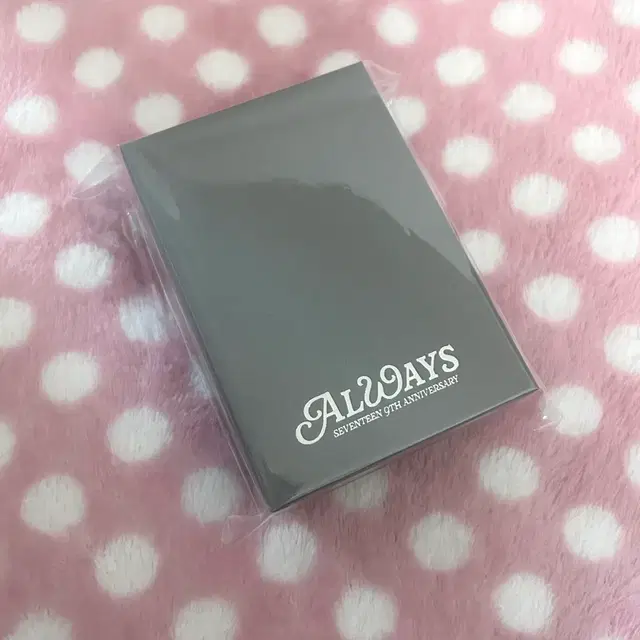 세븐틴 9주년 목걸이 승관 포카포함 미개봉