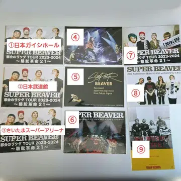 [ SUPERBEAVER ] 엽서 세트