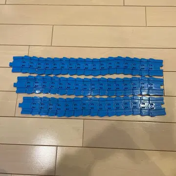 프라레일 구불구불 레일 3개 세트 파랑