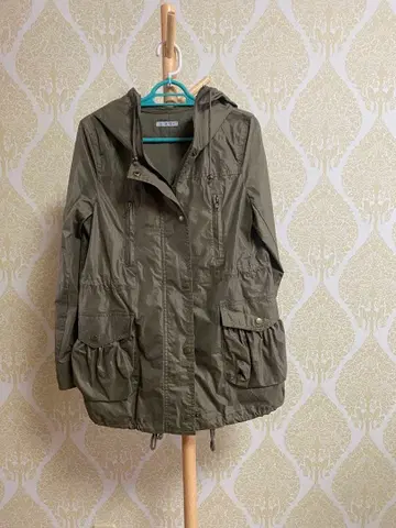 SCOT CLUB 카키 모즈 코트