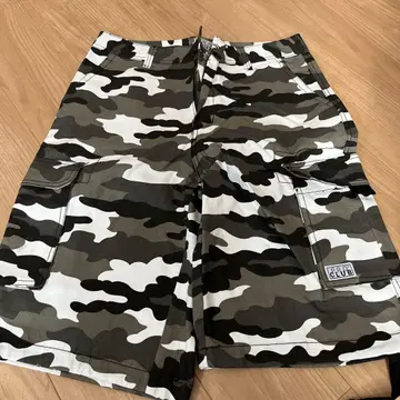 미사용 새상품 PROCLUB 카모플라쥬 숏팬츠 32사이즈