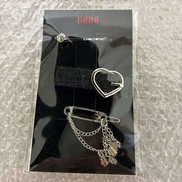 HANA BADLOVE 헤어핀셋 공식 굿즈 미사용 미개봉 새상품