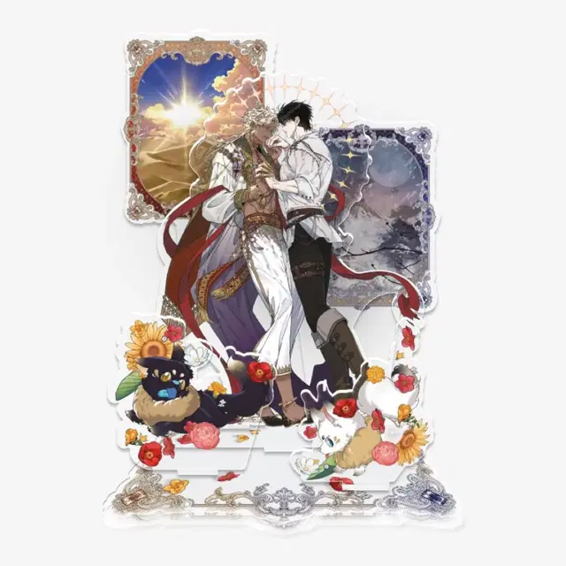 엽서x)백야의꽃길 아크릴스탠드 원가이하 판매합니다