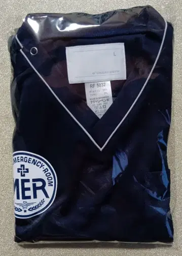 TOKYO MER ~달리는 응급실~ 닥터 스크럽 (네이비) L 사이즈