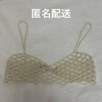 [ 미사용 ] [ 새상품급 ] 로리즈팜 펄 뷔스티에 LOWRYS FARM