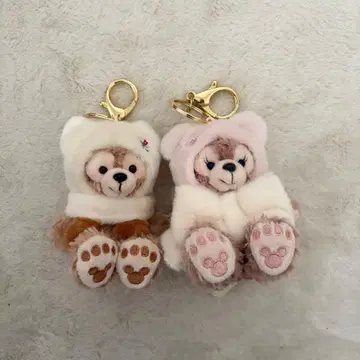 홍콩 디즈니 더피 셰리메이 키링