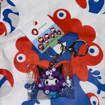 오사카 간사이 박람회 2025 쿠로미 미야쿠미야쿠 입체 마스코트 키링