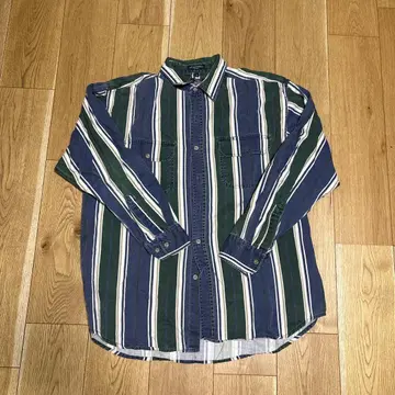 Dickies / 스트라이프 셔츠 L 사이즈