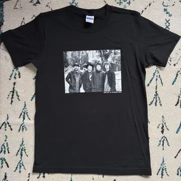 미스터치렌 야마다 슈신 사진전 한정판 T셔츠 S사이즈 블랙