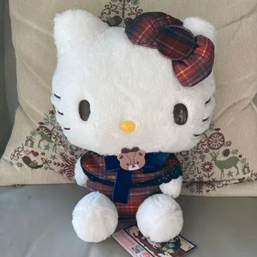 새상품 티타임 파티 BIG 봉제 인형 헬로키티