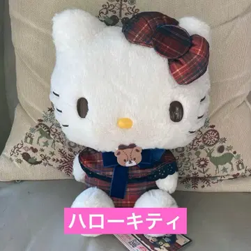 새상품 티타임 파티 BIG 봉제 인형 헬로키티