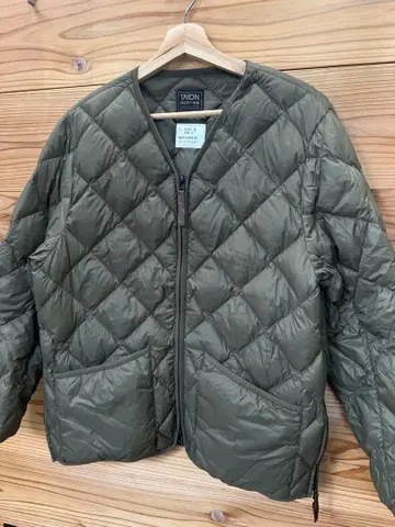 B:MING by BEAMS TAION / 별주 퀼트 다운 올리브