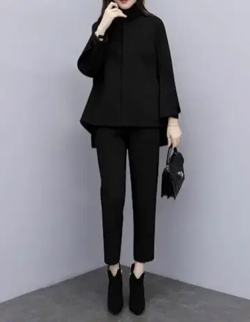 팬츠 수트 포멀 셋업 세레모니 수트 2점 세트 출퇴근