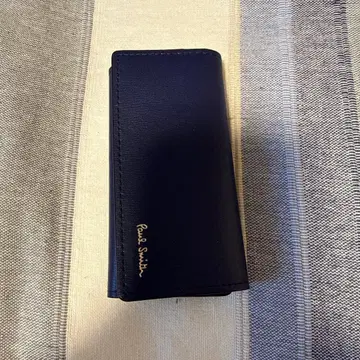 Paul Smith 네이비 가죽 키케이스