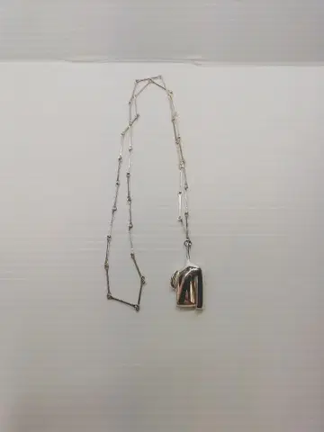 레어 LAPPONIA 라포니아 앤티크 실버 목걸이