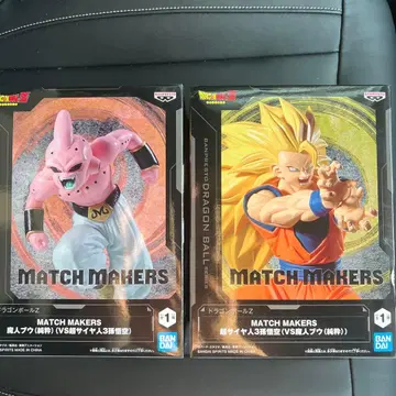 반다이 매치 메이커스 마인 부우 & 초사이어인 갓 2체