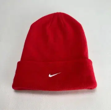 나이키 빨간색 니트 모자 남성용 90s?00s?