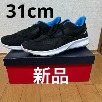 리복 블랙/블루 스니커즈