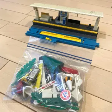 프라레일 역과 풍경 부품 세트