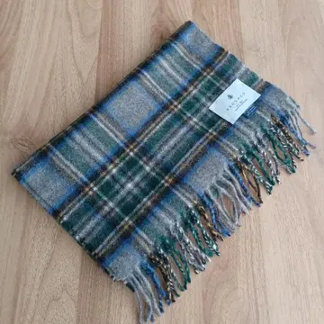 BEGG&CO 체크 무늬 머플러 스코틀랜드제