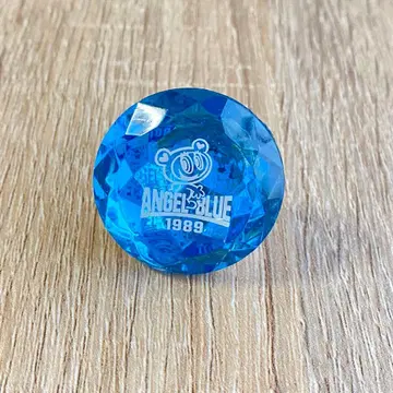 엔젤 블루 로고 반지 반지