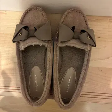 Bridget Birkin 그로그랭 리본 모카신 신발