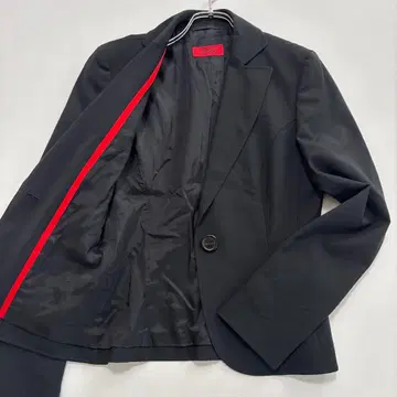 휴고보스 테일러드 자켓 S 사이즈 신축성 블랙 1B