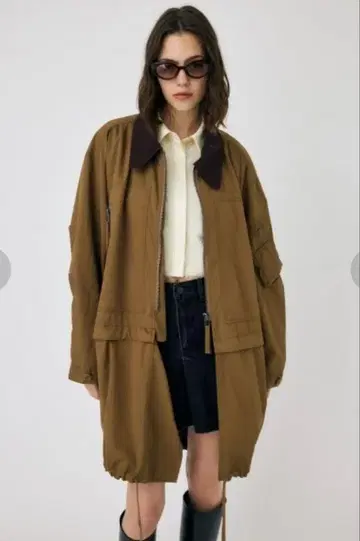 MOUSSY 마우지 리버서블 자켓 브라운