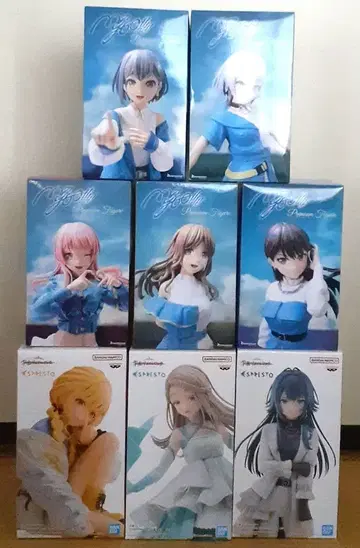 BanG Dream! 뱅드림 풀세트 학마스 피규어 8점 세트