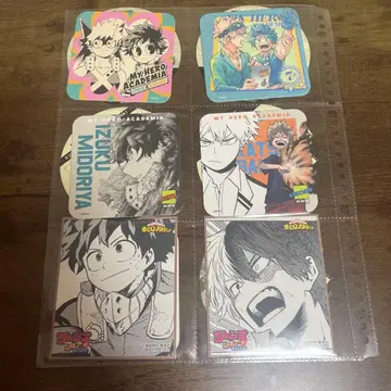 히로아카 코스터 미니 색지 스티커