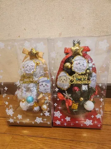 치이카와(먼작귀) 산타클로스 크리스마스 오너먼트 2개 세트