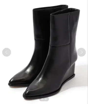 JVAM MAX 제이 웨지솔 미들 부츠