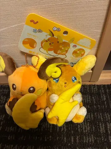 페어 마스코트 니타모노도우시 라이츄 포켓몬 센터 한정판 새상품