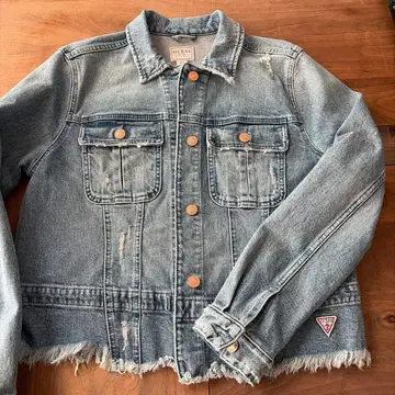 GUESS 데님 자켓 G