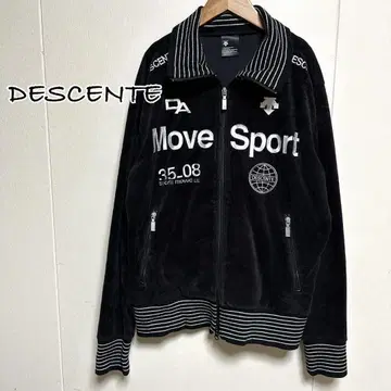 DESCENTE 데상트 벨로아 느낌 집업 상의