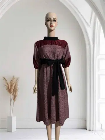 기모노 리메이크 원피스 시보리