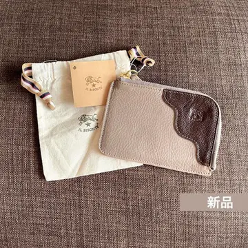 일비종떼 IL BISONTE 가죽 코인 케이스 시티 웨스턴 지갑